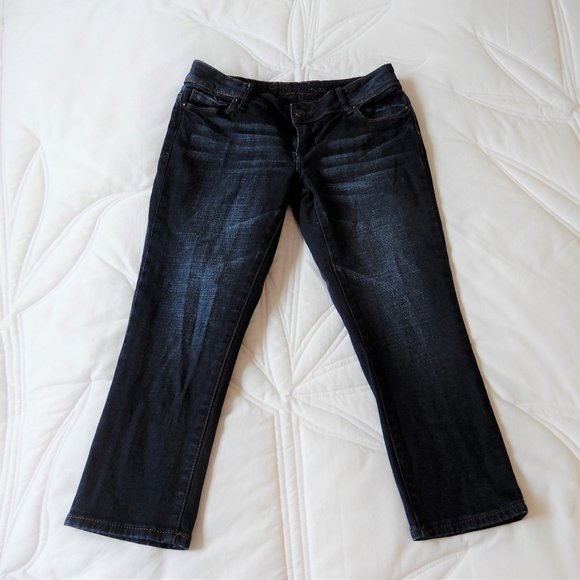 NWOT Taylor Delia’s Capri Jeans in Size 3/4 - Picture 1 of 9